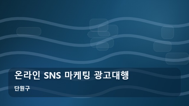 단원구 온라인 SNS 마케팅 광고대행 사업자를 위한 매출 직결 SNS 마케팅 광고대행 전략 대표 이미지