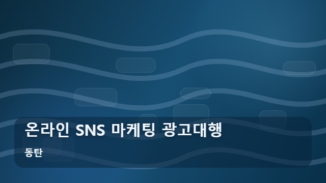 동탄 온라인 SNS 마케팅 광고대행 성공적인 온라인 마케팅 광고대행을 위한 실전 가이드 대표 이미지