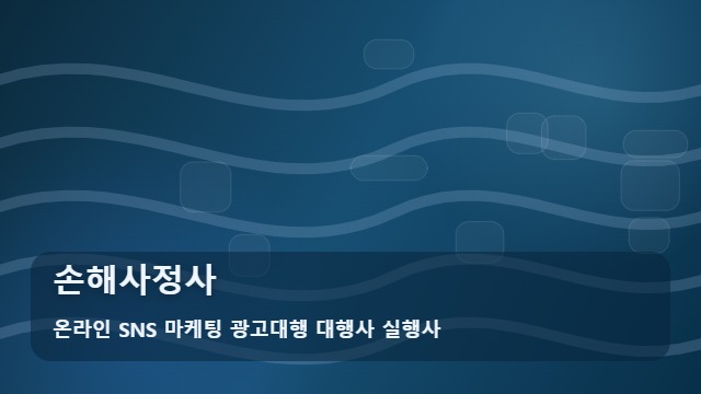 온라인 SNS 마케팅 광고대행 대행사 실행사 손해사정사 3가지 필수 체크, 손해사정사 대표 이미지