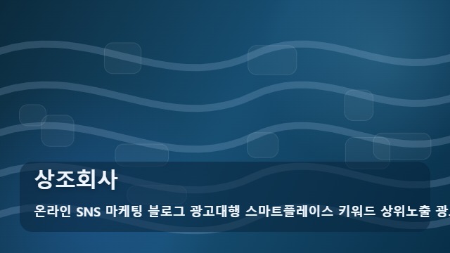 온라인 SNS 마케팅 블로그 광고대행 스마트플레이스 키워드 상위노출 광고대행사 상조회사 상조회사 미리 준비하는 요령 가이드 대표 이미지