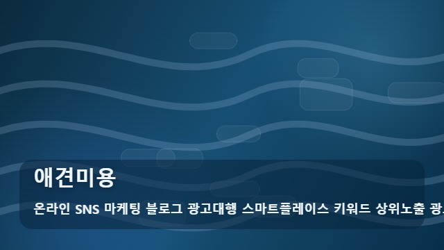 온라인 SNS 마케팅 블로그 광고대행 스마트플레이스 키워드 상위노출 광고대행사 애견미용 애견미용 시기 놓치지 마세요 필수 체크리스트 대표 이미지