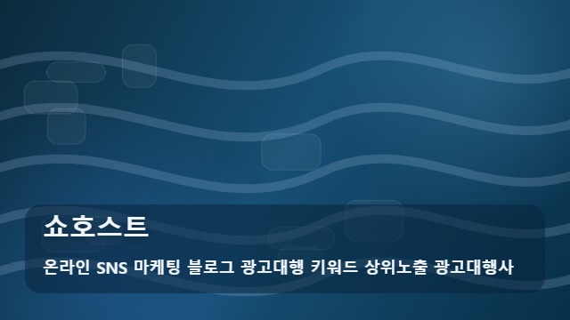 온라인 SNS 마케팅 블로그 광고대행 키워드 상위노출 광고대행사 쇼호스트 쇼호스트 역량, 화술이 전부일까? 분석 대표 이미지