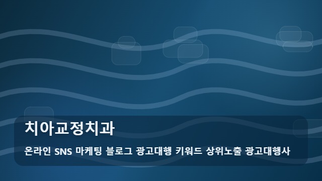 온라인 SNS 마케팅 블로그 광고대행 키워드 상위노출 광고대행사 치아교정치과 합리적인 치아교정치과 예산 세우기, 활용 팁 대표 이미지