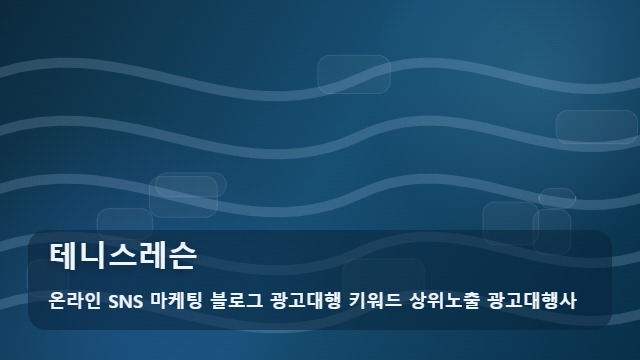 온라인 SNS 마케팅 블로그 광고대행 키워드 상위노출 광고대행사 테니스레슨 테니스레슨 시작 전 확인해야 할 4가지 유형별 사례와 활용법 대표 이미지