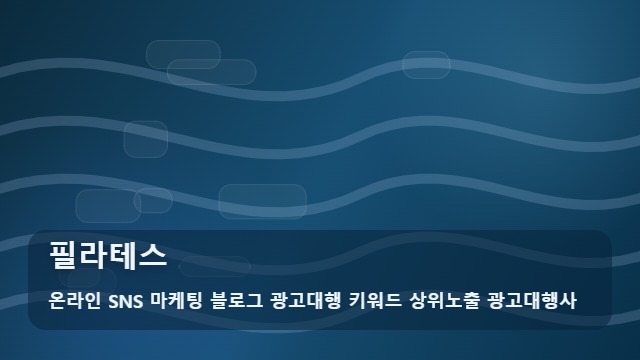온라인 SNS 마케팅 블로그 광고대행 키워드 상위노출 광고대행사 필라테스 필라테스 선택 시 참고할 리포트 대표 이미지
