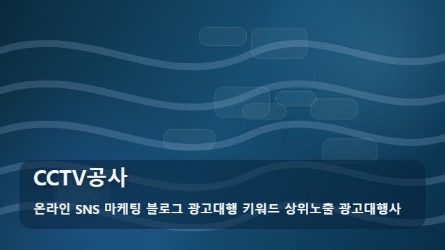 온라인 SNS 마케팅 블로그 광고대행 키워드 상위노출 광고대행사 CCTV공사 CCTV공사 자가 설치와 업체 대행 차이는? 실수 예방책 대표 이미지
