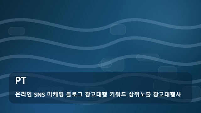온라인 SNS 마케팅 블로그 광고대행 키워드 상위노출 광고대행사 PT 실무자가 전하는 PT 수업 방식 비교 포인트 대표 이미지