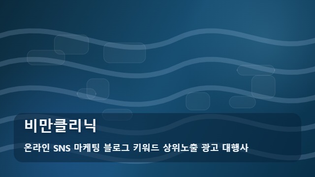 온라인 SNS 마케팅 블로그 키워드 상위노출 광고 대행사 비만클리닉 비만클리닉 트렌드 변화와 분석 대표 이미지