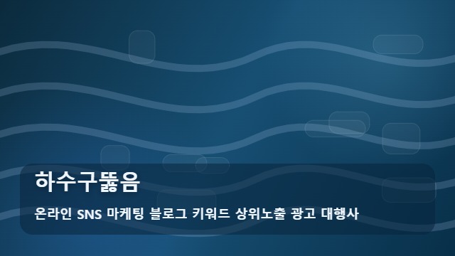 온라인 SNS 마케팅 블로그 키워드 상위노출 광고 대행사 하수구뚫음 하수구뚫음 선택 기준 대표 이미지