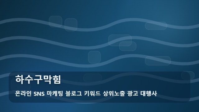 온라인 SNS 마케팅 블로그 키워드 상위노출 광고 대행사 하수구막힘 하수구막힘 빠른 해결을 위한 이동 동선 가이드 대표 이미지