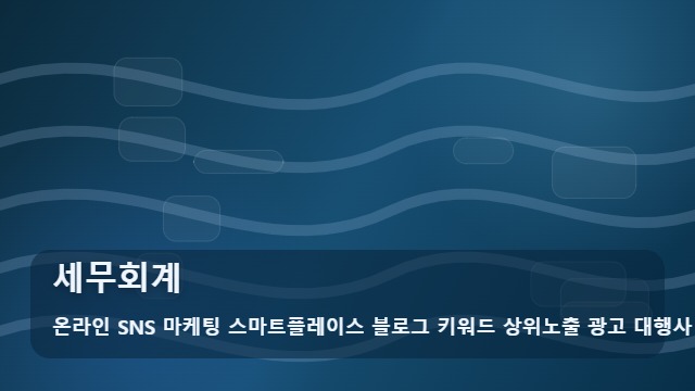 온라인 SNS 마케팅 스마트플레이스 블로그 키워드 상위노출 광고 대행사 세무회계 세무회계, 여러 업체를 비교하는 경우 확인 가이드 대표 이미지